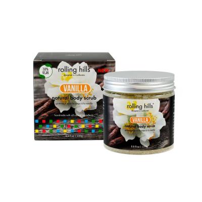 ROLLING HILLS Natural Body Scrub Vanilla -  Usa - Gommage Pour Le Corps