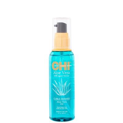 CHI  Huile Aloe Vera pour cheveux boucl&eacute;s Curls Defined 89 ml T.U