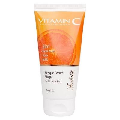 ARGANICARE  Masque Beaut&eacute; Visage 3-en-1 Vitamine C 