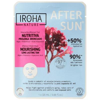 IROHA NATURE  Masque Visage Apr&egrave;s-soleil Nourrissant 