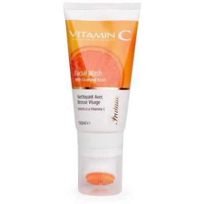 ARGANICARE  Gel Nettoyant-brosse Visage Vitamine C 