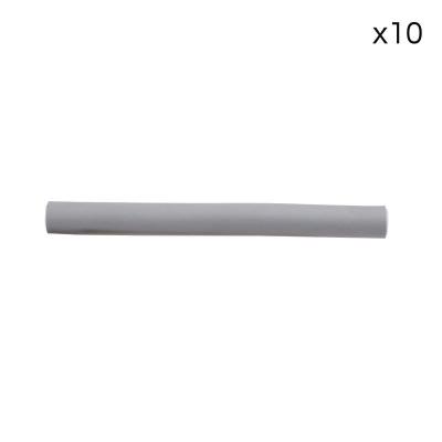 XANITALIA Pack de 10 rouleaux mousse flexibles cheveux boucl&eacute;s 180mm / &oslash;18mm