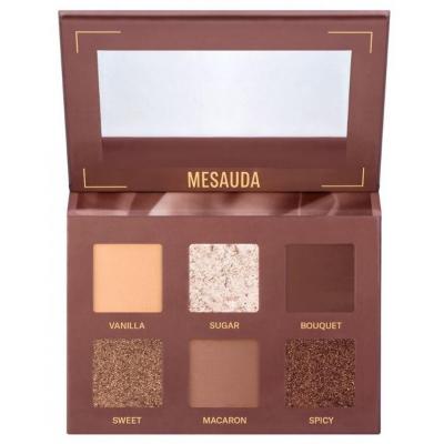 MESAUDA Palette fards &agrave; paupi&egrave;res Bare Harmony 204 Delicious Rose 