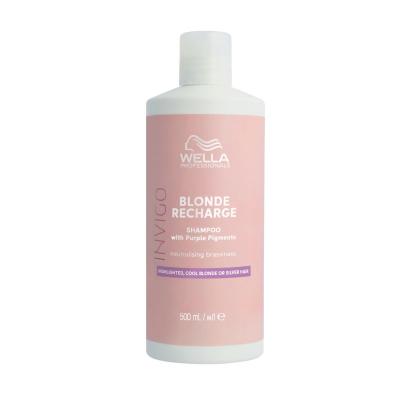 WELLA  - Invigo Blonde Recharge Shampoing raviveur de couleur 500 ml