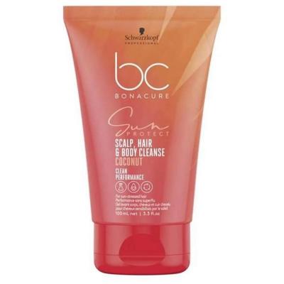 SCHWARZKOPF PROFESSIONAL Shampooing douche corps et cheveux Bonacure Sun Schwarzkopf 100ML