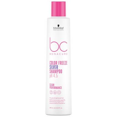SCHWARZKOPF Shampooing argent cheveux blancs & &eacute;claircis pH 4.5