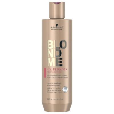 SCHWARZKOPF  Professional BlondMe All Blondes Shampoing Riche 300ml