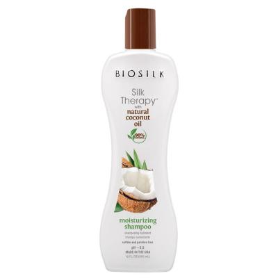 BIOSILK  Shampooing hydratant Silk Therapy &agrave; l'huile de noix de coco