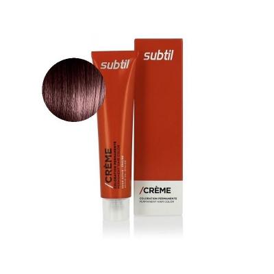 SUBTIL Tube Coloration  Cr&egrave;me 60 ML - 6,75 - Blond Fonc&eacute; Marron Acajou
