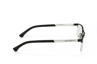 EMPORIO ARMANI  Homme  EA1041 3094 Montures optiques M&eacute;tal Noir Carr&eacute; Normale