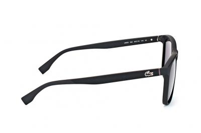 LACOSTE Lunettes de soleil  L860s col. 002 Hommes Carr&eacute; Noir mat