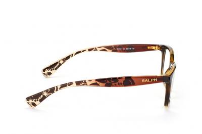 RALPH LAUREN  Femme  RA7071 502 Montures optiques Inject&eacute; Marron Cat Eye Normale