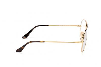 RAY BAN Rayban mixte adulte 0RX 6489 2500 55 Lunettes de soleil, Or (Gold)