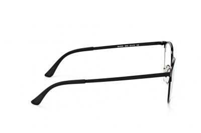 RAY BAN Ray - Ban Unisex RX6375 2944 Montures optiques M&eacute;tal Noir Transparent Pantos Normale