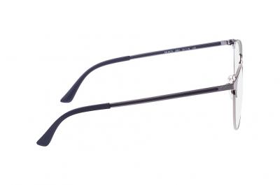 RAY BAN Ray - Ban Unisex RX6375 2981 Montures optiques M&eacute;tal Bleu Transparent Pantos Normale