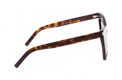 SAINT LAURENT Lunettes de soleil  Sl 214 kate col. 006 Femme Cat eye Havana