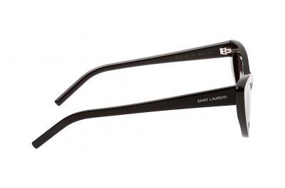 SAINT LAURENT  Femme  SL 213 LILY 001 Lunettes de soleil Plastique Noir Gris Cat Eye Normale