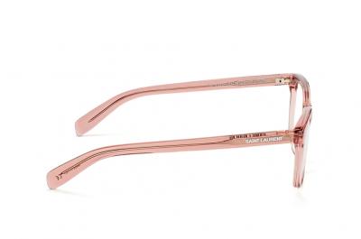 SAINT LAURENT  Unisex SL 170 004 Montures optiques Ac&eacute;tate Nu Carr&eacute;