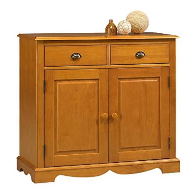 Bahut, buffet pin miel 2 portes charme