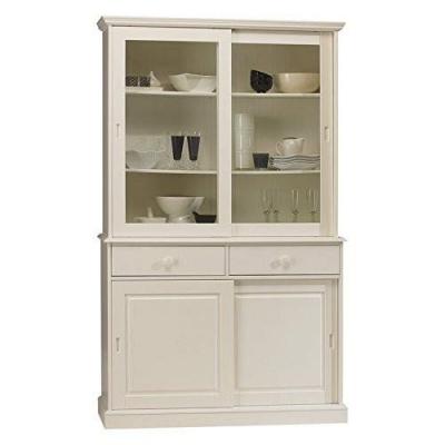 Vaisselier Blanc - Biblioth&egrave;que Blanche 4 Porte&hellip;