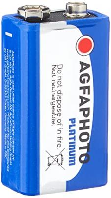 PCE Agfa 9v-block 6 Lr 61 Piles One Size Silver / Blue