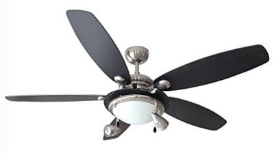 DOMAIR Eurem Ventilateur plafond Milord Avec tige de 30cm 