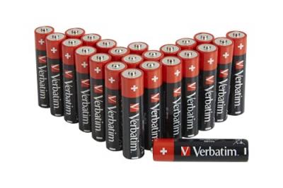 VERBATIM  Piles 1x24 Micro Aaa Lr 03 49504 One Size Black