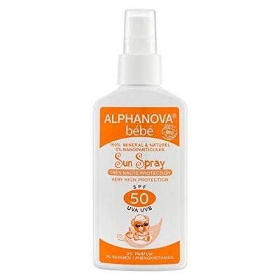 ALPHANOVA Sun Spray B&eacute;b&eacute; Bio SPF 50+ 125 ml