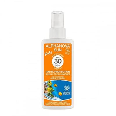 ALPHANOVA Spray solaire kids spf 30 bio