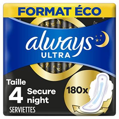 ALWAYS  Ultra Secure Night 9uds