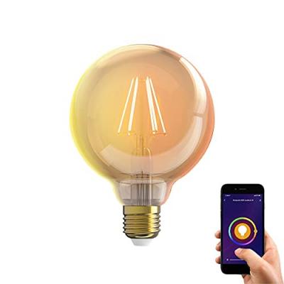 KOZII Ampoule Connectee Filament E27 470lm G125 Cct