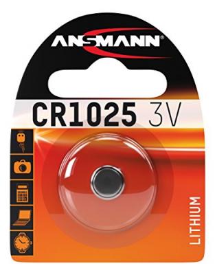 ANSMANN  3V Lithium CR1025 Batterie &agrave; usage unique