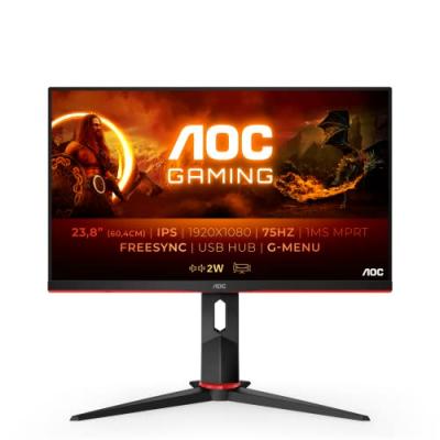 AOC Ecran Gaming  24G2U5 23,8 pouces LED WLED Noir 