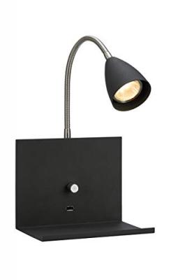 MARKSLOJD Applique murale LOGI Noire 1 ampoule
