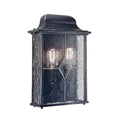 ELSTEAD Applique Wexford 34 cm, noir / argent