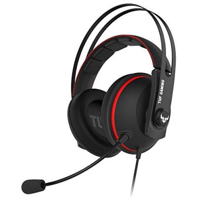 ASUS  casque tuf h7 core rouge