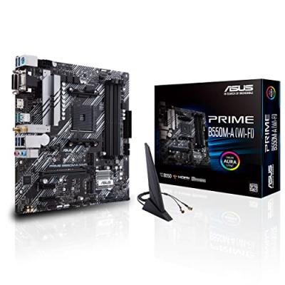 ASUS  PRIME B550M-A (WI-FI) Socket AM4 Micro ATX AMD B550