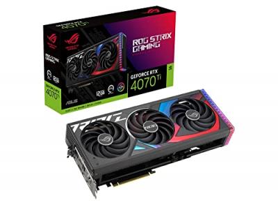 ASUS Carte graphique  ROG Strix GeForce RTX 4070 Ti 12GB GDDR6X 