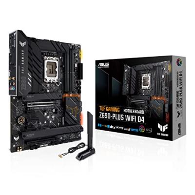 ASUS Carte m&egrave;re  TUF GAMING Z690-PLUS WIFI D4 - LGA1700/DDR4/ATX 
