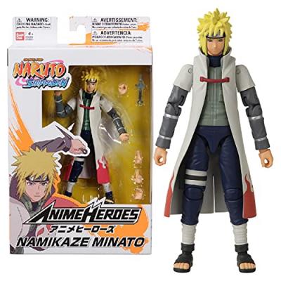 BANDAI Figurine Anime Heroes Namikaze Minato 3rd wave 
