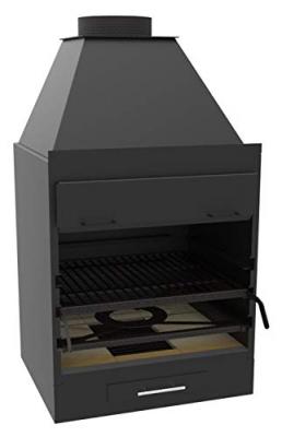 FM CALEFACCION Barbecue charbon bois FM BF-60 &agrave; poser ou &agrave; encastrer