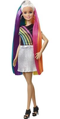 MATTEL Barbie chevelure arc en ciel