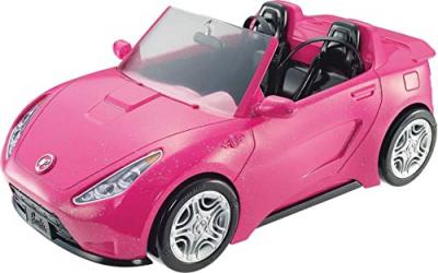 MATTEL  BARBIE CABRIOLET ROSE - DVX59
