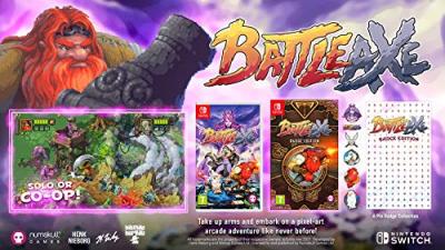 [JUST FOR GAMES] Battle Axe : Badge Edition
