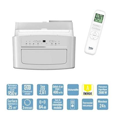 BEKO Climatiseur mobile  BX109C