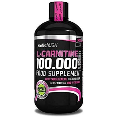 BIOTECH USA  L-Carnitine 100000 Liquid Cerise 500ml