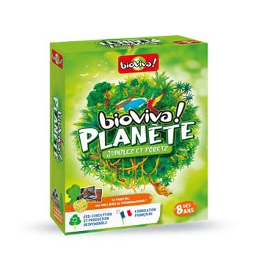 BIOVIVA Jeu de soci&eacute;t&eacute;  Plan&egrave;te Jungles et for&ecirc;ts 
