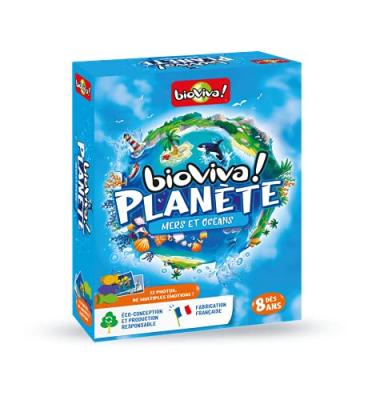 BIOVIVA Jeu de soci&eacute;t&eacute;  Plan&egrave;te Mers et oc&eacute;ans 