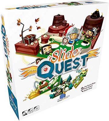 BLACKROCK GAMES Jeu de soci&eacute;t&eacute; slide quest blue orange