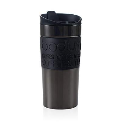 BODUM Mug travel anthracite noir